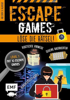 Escape Games Level 1 (orange) - Löse die Rätsel! - 10 Escape Games ab der 3. Klasse