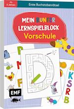 Mein bunter Lernspielblock - Vorschule: Erste Buchstabenrätsel