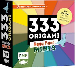 333 Origami Minis - Happy Paper - Dein dekorativer Wendeblock zum kreativen Falten & Notieren