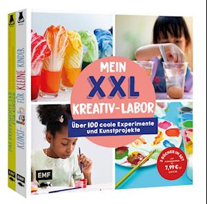 Mein buntes XXL-Kreativ-Labor - Zwei Bücher im Bundle: Über 100 coole Experimente und Kunstprojekte