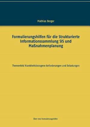 Formulierungshilfen Fur Die Strukturierte Informationssammlung Sis Und Manahmenplanung