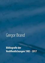 Bibliografie Der Veröffentlichungen 1983 - 2017