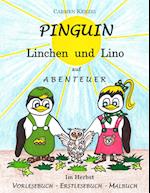 Pinguin Linchen Und Lino Auf Abenteuer Im Herbst