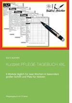 Kurzzeit Pflege-Tagebuch XXL