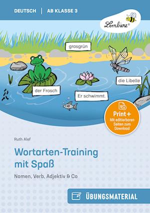 Wortarten-Training mit Spaß - Nomen, Verb