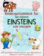 Mein Kindergartenblock - Das Kinderbuch Vorbereitung für die Vorschule und Grundschule
