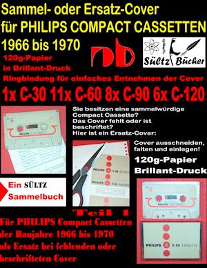 Sammel- oder Ersatz-Cover für PHILIPS COMPACT CASSETTEN 1966 bis 1970