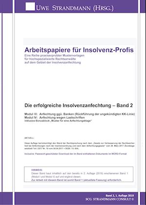 Die erfolgreiche Insolvenzanfechtung - Band 2