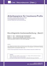 Die erfolgreiche Insolvenzanfechtung - Band 3