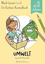Umwelt - Ein Vorlese-Malbuch für Kinder ab 3 Jahren