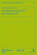 Kunstförderung durch das Steuerrecht