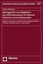 Befangenheit von Mitgliedern der Ethik-Kommission im Rahmen klinischer Arzneimittelstudien