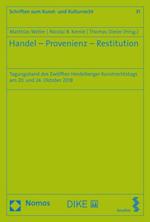 Handel - Provenienz - Restitution