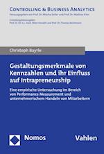 Gestaltungsmerkmale von Kennzahlen und ihr Einfluss auf Intrapreneurship