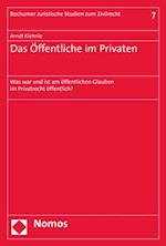 Das Öffentliche im Privaten