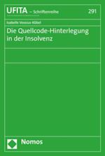 Die Quellcode-Hinterlegung in der Insolvenz