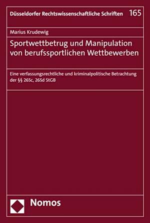 Sportwettbetrug und Manipulation von berufssportlichen Wettbewerben