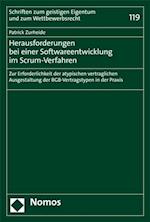 Herausforderungen bei einer Softwareentwicklung im Scrum-Verfahren