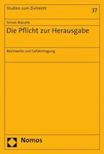 Die Pflicht zur Herausgabe