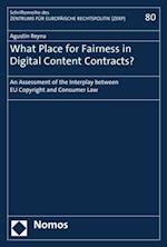 What Place for Fairness in Digital Content Contracts?