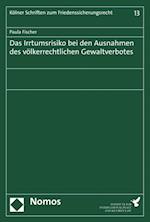 Das Irrtumsrisiko bei den Ausnahmen des völkerrechtlichen Gewaltverbotes