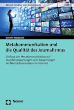 Metakommunikation und die Qualität des Journalismus