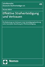 Effektive Strafverteidigung und Vertrauen