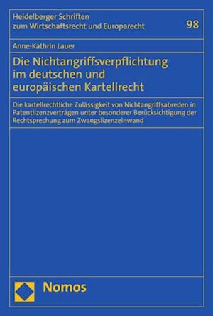 Die Nichtangriffsverpflichtung im deutschen und europäischen Kartellrecht