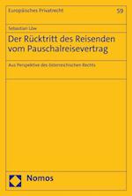 Der Rücktritt des Reisenden vom Pauschalreisevertrag