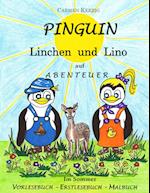 Pinguin Linchen und Lino auf Abenteuer im Sommer