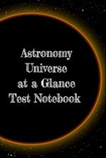 Astronomy Universe at a Glance Test Notebook