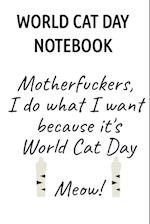 World Cat Day Notebook