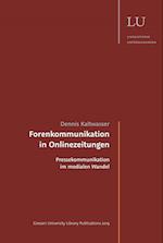 Forenkommunikation in Onlinezeitungen