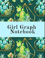 Girl Graph Notebook
