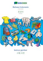 BABADADA, Bahasa Indonesia - Korean (in Hangul script), kamus gambar - visual dictionary (in Hangul script)