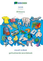 BABADADA, norsk - Afrikaans, visuell ordbok - geillustreerde woordeboek