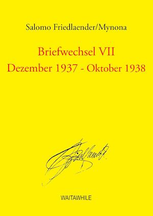 Briefwechsel VII