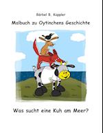 Was sucht eine Kuh am Meer - Malbuch