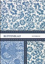 Blütenblau Notizbuch