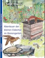 Abenteuer der kleinen Eidechse im Bienengarten