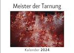 Meister der Tarnung (Wandkalender 2024, Kalender DIN A4 quer, Monatskalender im Querformat mit Kalendarium, Das perfekte Geschenk)