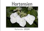 Hortensien (Wandkalender 2024, Kalender DIN A4 quer, Monatskalender im Querformat mit Kalendarium, Das perfekte Geschenk)