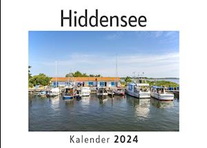 Hiddensee (Wandkalender 2024, Kalender DIN A4 quer, Monatskalender im Querformat mit Kalendarium, Das perfekte Geschenk)