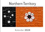 Northern Territory (Wandkalender 2024, Kalender DIN A4 quer, Monatskalender im Querformat mit Kalendarium, Das perfekte Geschenk)