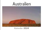 Australien (Wandkalender 2024, Kalender DIN A4 quer, Monatskalender im Querformat mit Kalendarium, Das perfekte Geschenk)
