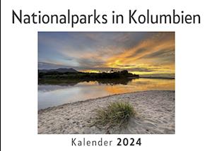 Nationalparks in Kolumbien (Wandkalender 2024, Kalender DIN A4 quer, Monatskalender im Querformat mit Kalendarium, Das perfekte Geschenk)