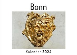 Bonn (Wandkalender 2024, Kalender DIN A4 quer, Monatskalender im Querformat mit Kalendarium, Das perfekte Geschenk)