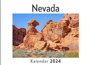 Nevada (Wandkalender 2024, Kalender DIN A4 quer, Monatskalender im Querformat mit Kalendarium, Das perfekte Geschenk)