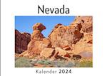 Nevada (Wandkalender 2024, Kalender DIN A4 quer, Monatskalender im Querformat mit Kalendarium, Das perfekte Geschenk)