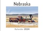Nebraska (Wandkalender 2024, Kalender DIN A4 quer, Monatskalender im Querformat mit Kalendarium, Das perfekte Geschenk)